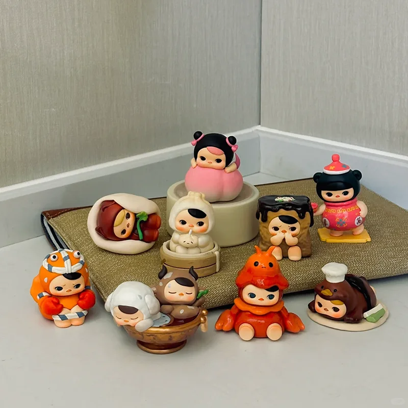 

POP MART PUCKY The Feast Series Genuine Mystery Box Blind Box Guess Bag Toys Desktop Ornaments Collection Gift Cute