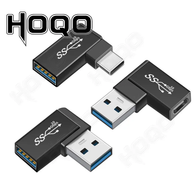 Metal shell USB C  OTG Adapter 10Gbps Data Transfer USB to Type-C Charging Converter For Smartphone Macbook Air Pro Laptop