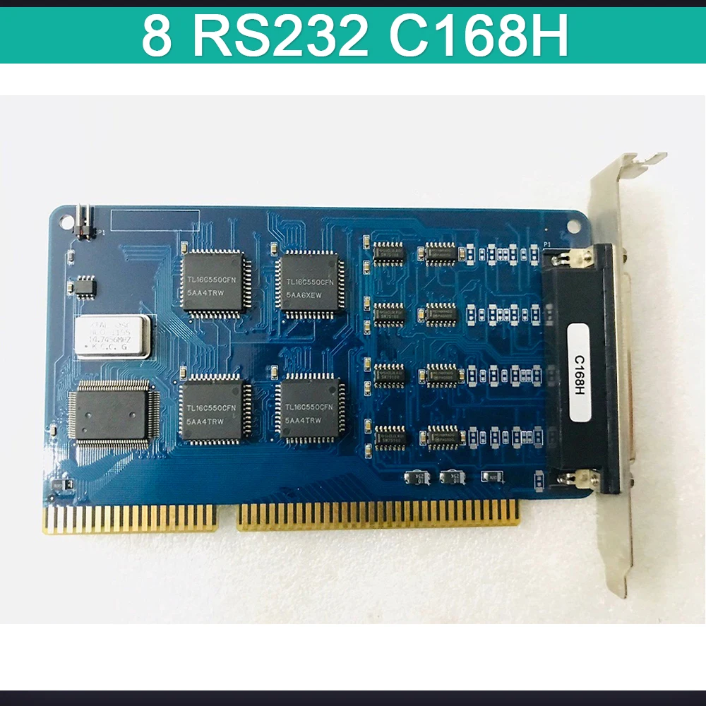 For MOXA ISA Slot Card Multi-Serial Card 8 RS232 C168H