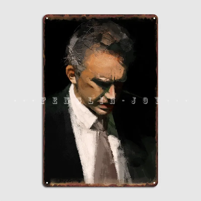 Jordan Peterson Metal Sign Decoration Wall Pub Club Bar Wall Decor Tin Sign Posters