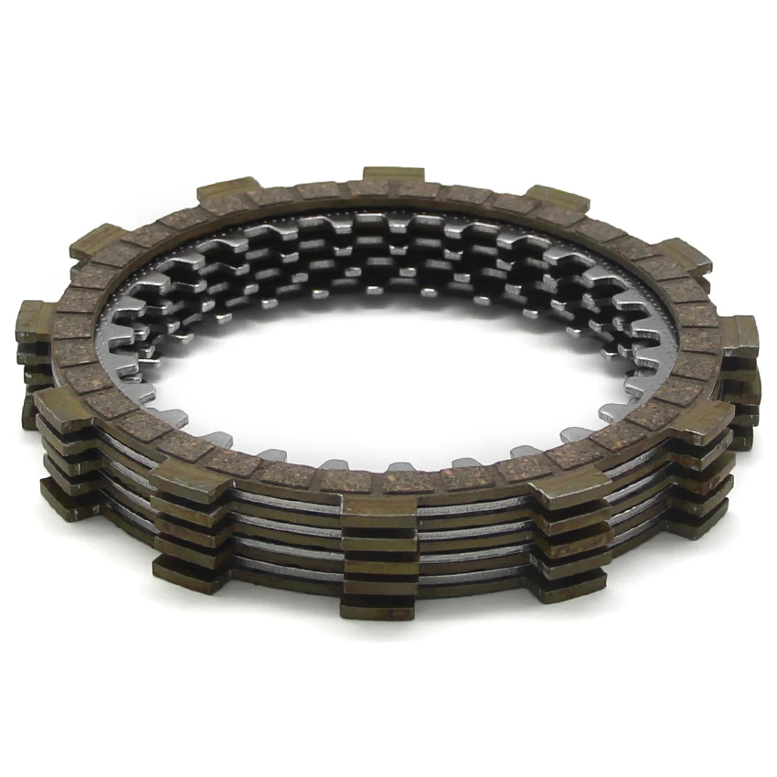 clutch friction plate kit for Yamaha SRX250 SR250 XT250T XT250 XT250LC XT250L 1EU 3J2-16324-00 5Y1-16331-01