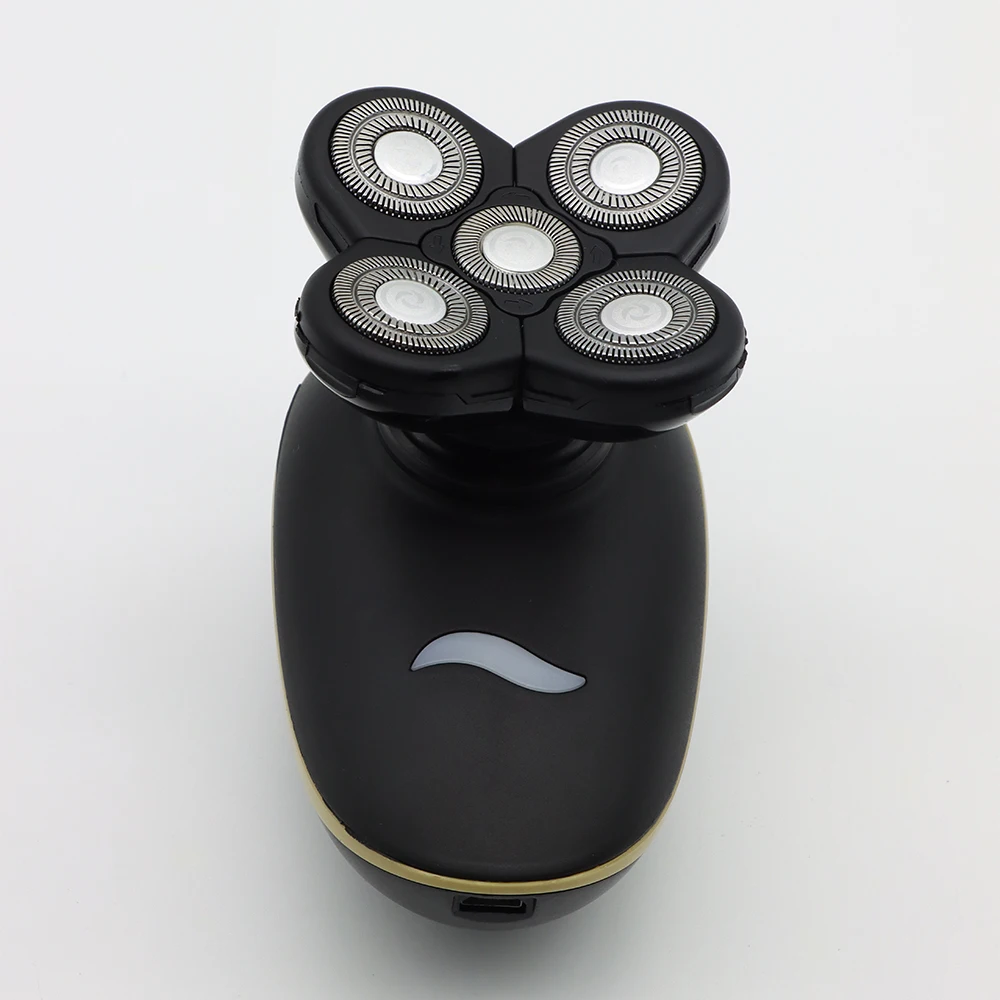 5D جديد الرجال ماكينة حلاقة كهربائية أصلع ماكينة حلاقة USB قابلة للشحن مقاوم للماء المحمولة الجسم ماكينة حلاقة مقص الشعر أداة تهذيب اللحية الر...