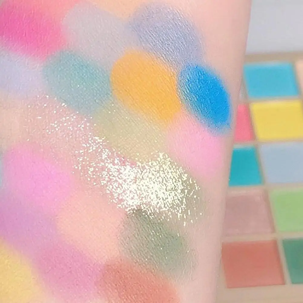 25色アイシャドウパレット、高光沢セメントグレー、ローズブラウンカラートーン、マットで長持ちするグリッター、パーティーやダンスに最適なデイリーメイクアップ