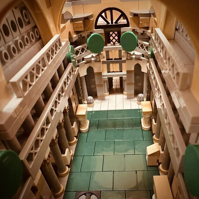 Moc Bausteine Architektur Modell Hagia Sophia Kathedrale Modulare Technologie Bausteine Festival Geschenk Spielzeug DIY Set