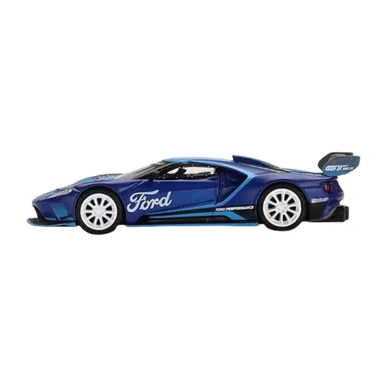 Microschaal 1:64 Ford Gt Mk Ii Prestatie Legering Auto Model Jongens Speelgoed Collectie Decoratieve Display Stukken Voor Kinderen Geschenken.