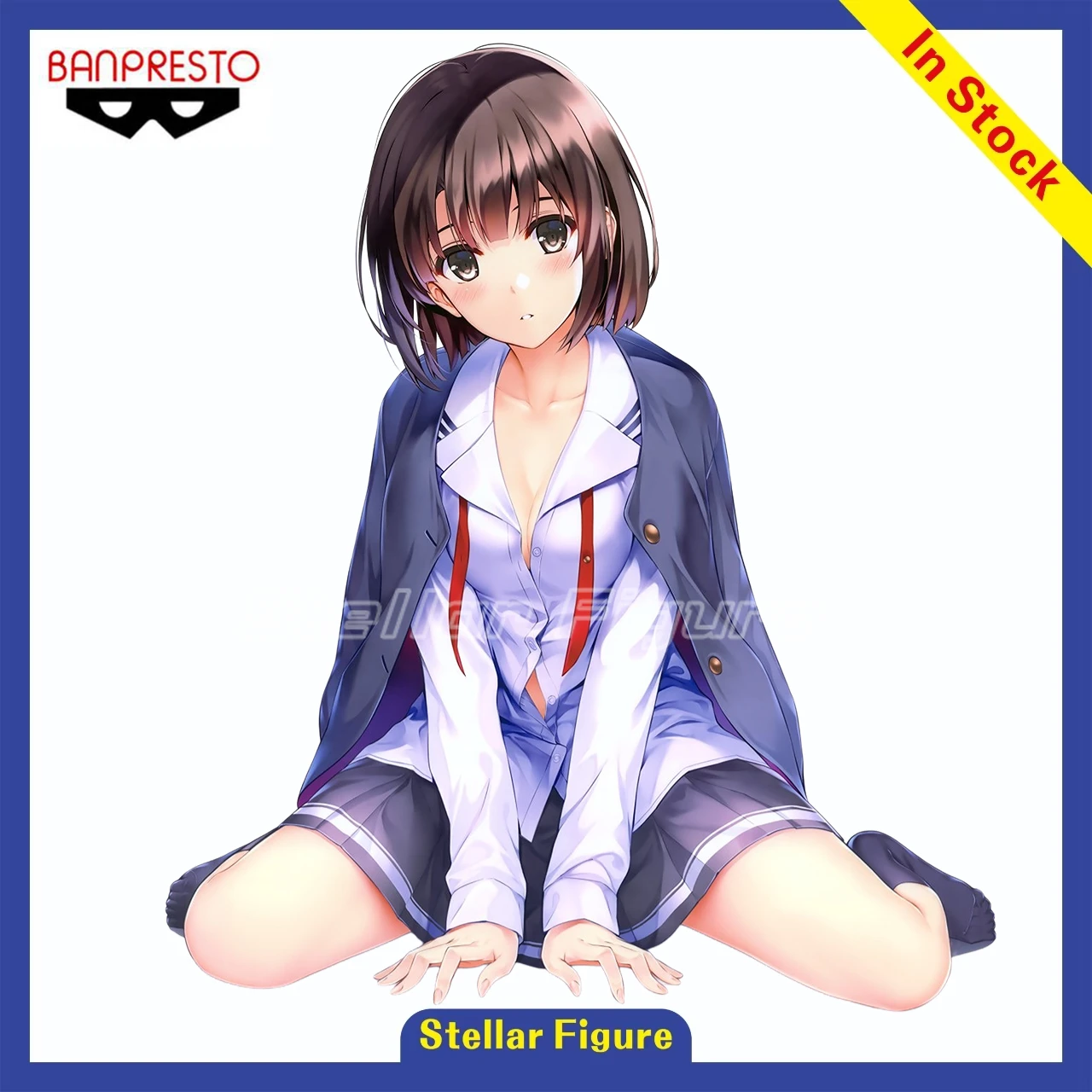 

【SF】В наличии BANPRESTO Ichiban KUJI Как развивать почвенная героиня Kato Megumi Фигурка Игрушки Подарки Коллекция