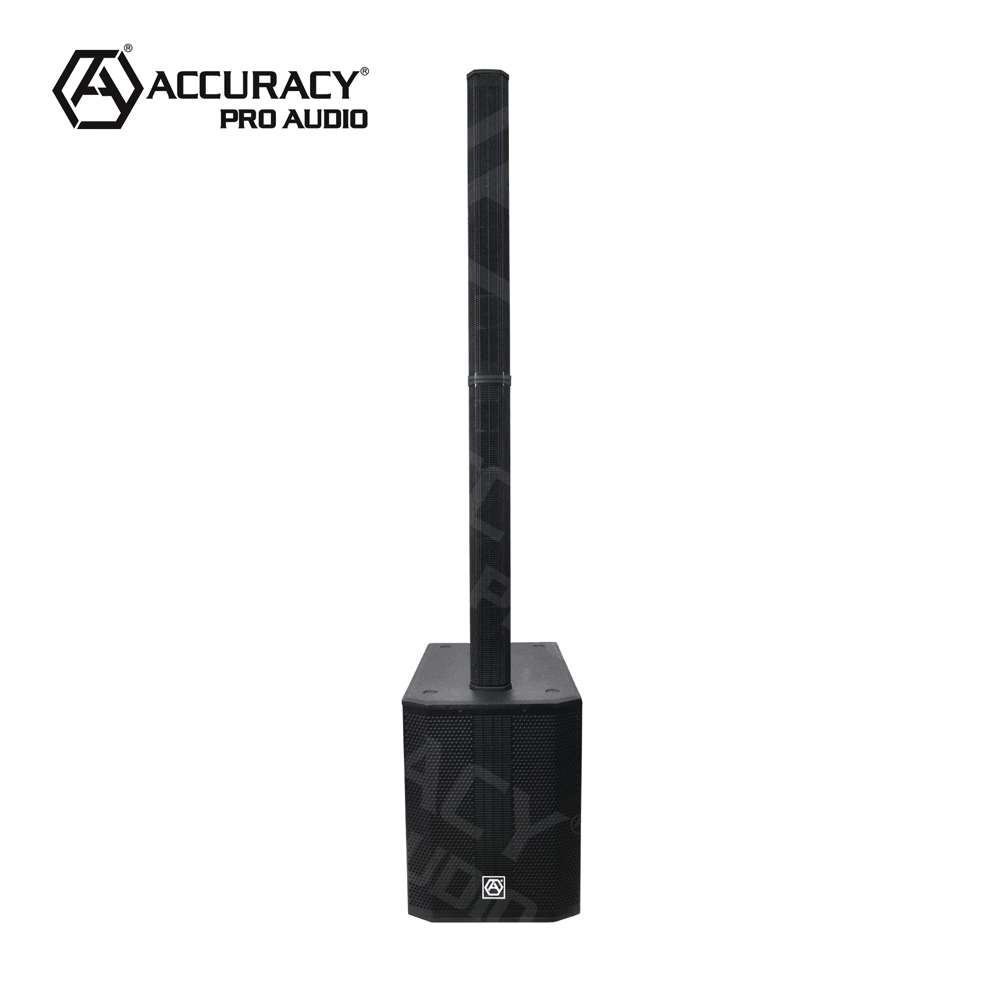 Accuracy Pro Audio AC35 Patent module dj karaoke party portable subwoofer speaker PA system column speakers sound box