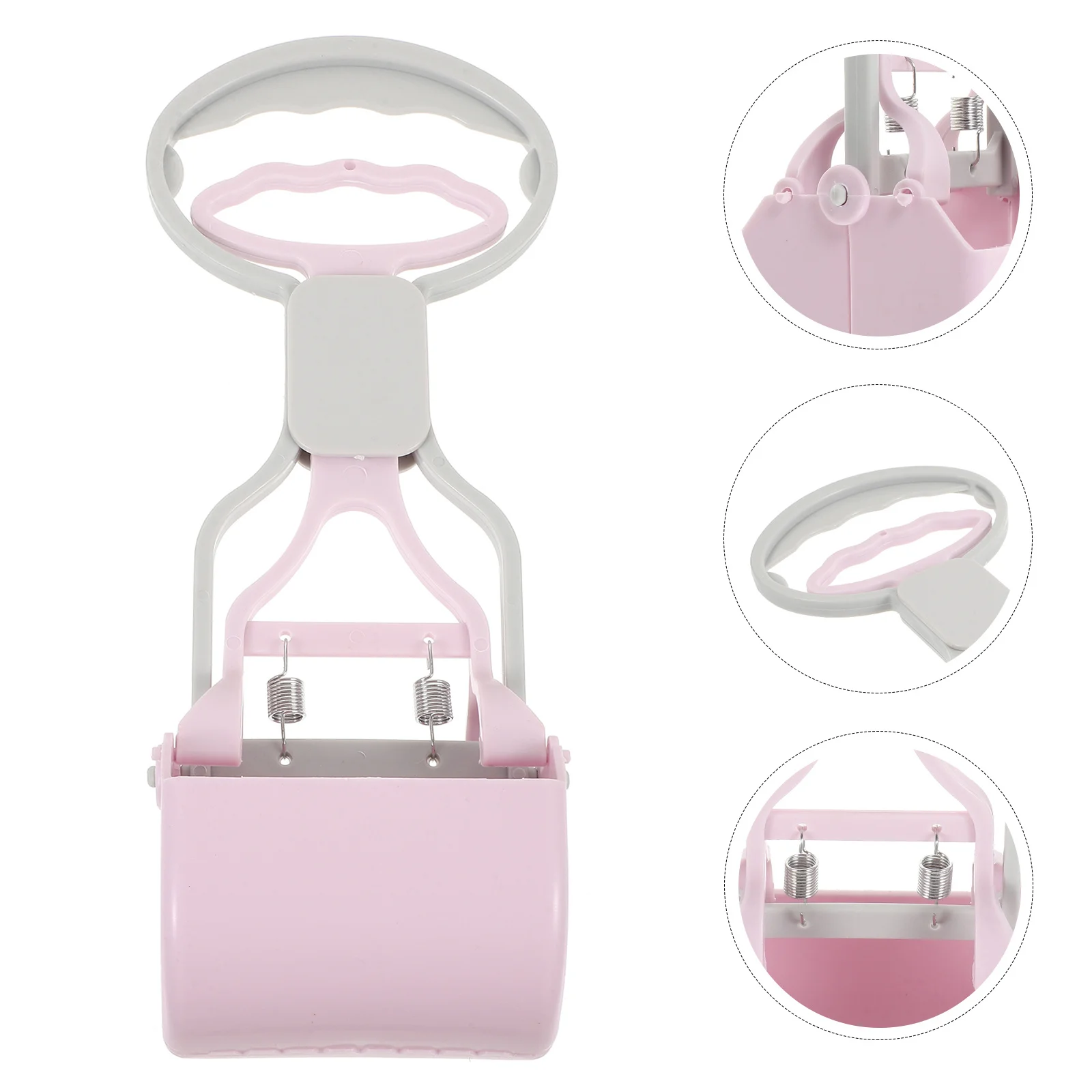 

Long Handle Dog Pooper Scooper Foldable Design Wear-Resistant Litter Picker for Fast Yard Cleanup Portable Use