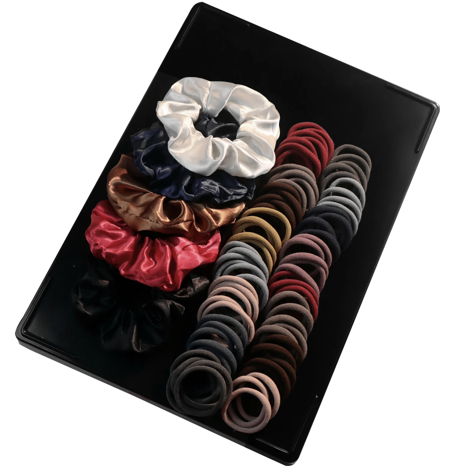 Neuer Haarschmuck für Frauen, nahtlose Pferdeschwanzhalter, verschiedene Haarspangen, Haargummis, Haarbänder, Haargummis für Urlaubsparty – Detail 3