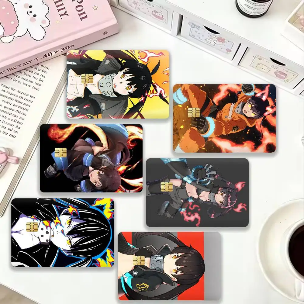 

T-Tamaki K-Kotatsu 4pcs 1Set Laser Holographic Sticker Skin Cover for Credit Bank Debit Card