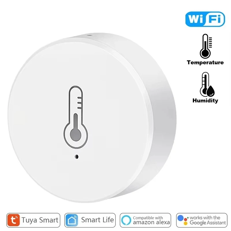 

Zigbee Temperature Humidity Sensor For Home Bedroom Office Room Bedroom Living Room Monitoring Climate Gear Smart Sensor Tool