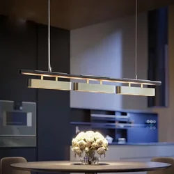 Nordic Home Decoration Pendant Lamp Modern Style Design Black Gold Led Lights Dining Table Living Room Kitchen Salon Chandeliers