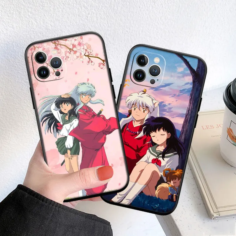 KH38 Inuyasha Phone Case for Samsung Galaxy A11 A12 A13 A15 A52S A53 A55 A56 A70 A71 A72 A73 F06 F16 F56 S10 Plus S10e view 5
