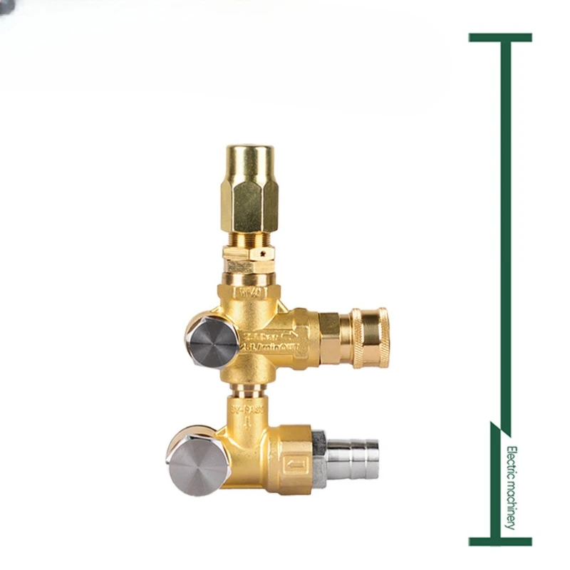 

Pressure regulating valve assembly High pressure plunger pump High pressure reducing valve Suitable for VBT series car washing