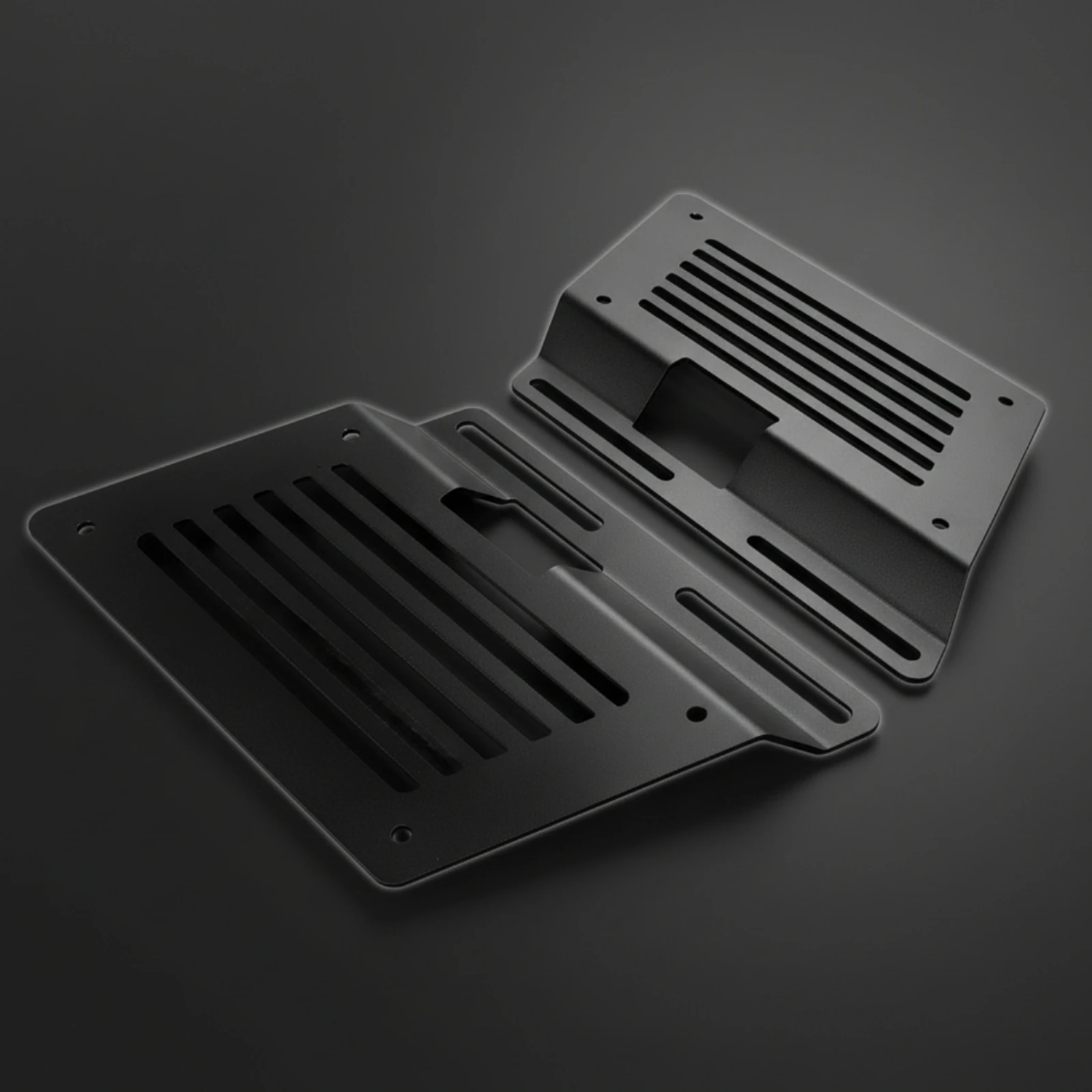 Motorcycle Side Bag Bracket Matte Black Motorcycle Saddlebag Support Bracket Saddlebag Support Rack Sturdy Compatible