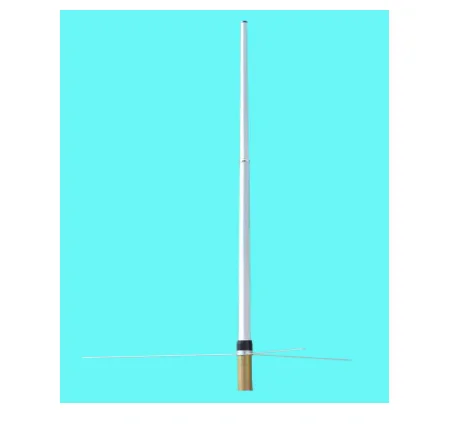 Antena fm luar ruangan serat kaca ganda uhf, antena base station omnidirectional 5,5dbi antena tv eksternal