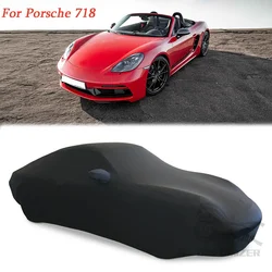 Full Car Indoor Cover Dust Scratch Proof Protection For Porsche 911/718/928/968/992/Boxster/Cayman/Carrera