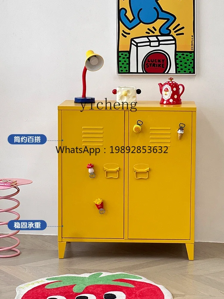 

TT side cabinet modern household wall tea cabinet small apartment multi-layer storage cabinet