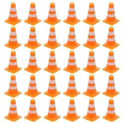 Traffic Road Signs Teaching Props Mini Traffic Cones Road Street Signs Toys Construction Traffic Barricade Sign Toys