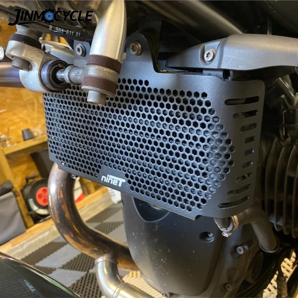 

For BMW R NINET R Nine T 9T Scrambler Urban GS Racer Pure 2014-2023 Motorcycle Radiator Guard Grill Grille Cover Aluminum RNINET