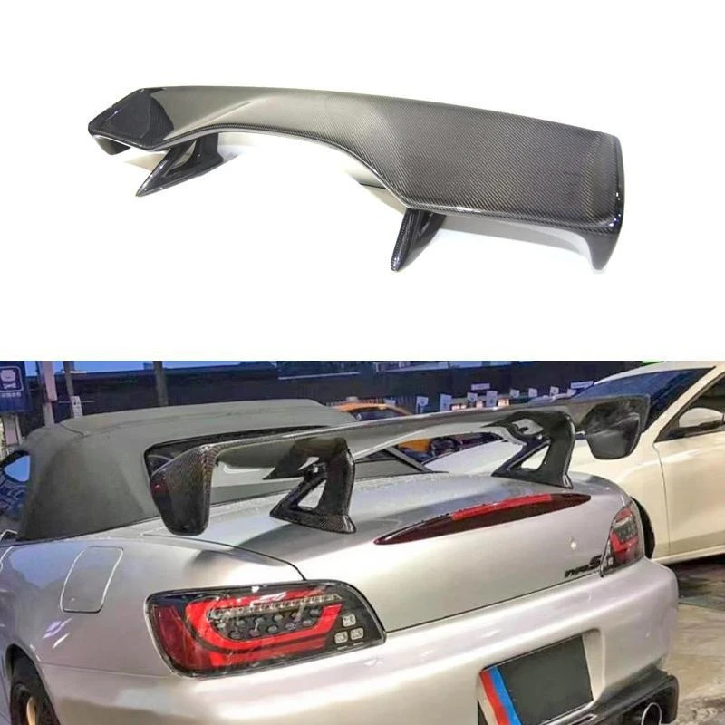 

Suitable For Honda S2000 AP12 Carbon Fiber Modification SMADE Rear Spoiler Fixed Wind Wing GT Small Tail