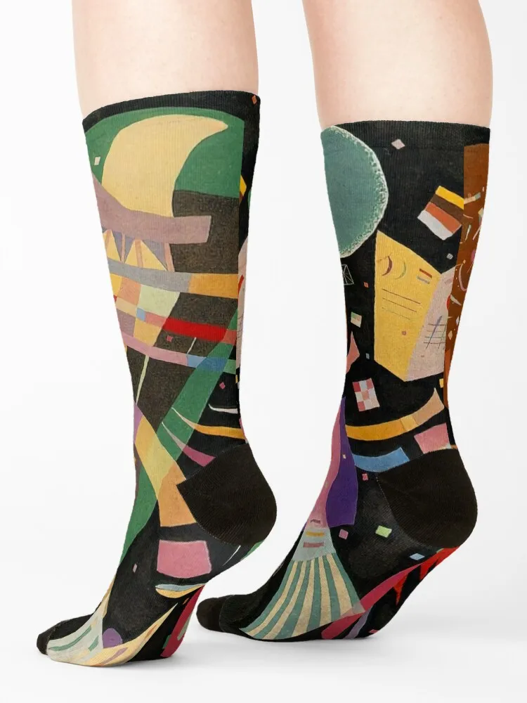 Wassily Kandinsky Socks funny sock winter gifts luxury floral Boy Child Socks Women's