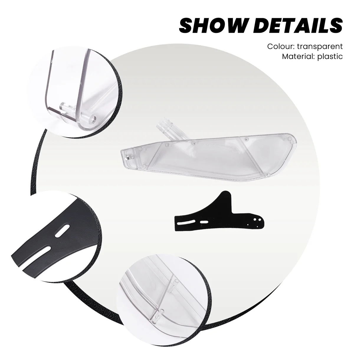 스탠드 테이블 톱 보호 커버, 먼지 방지 케이스, 투명 플라스틱 가드, 범용 디스펜싱 나이프, 10 인치