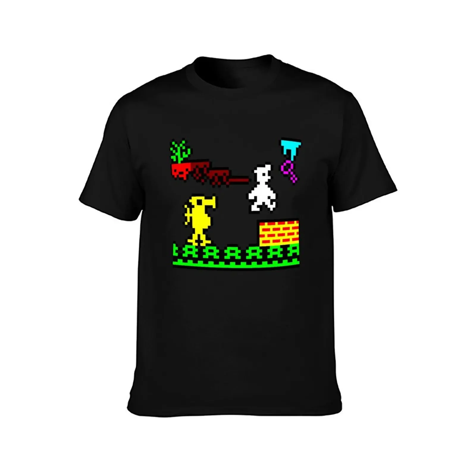 Manic Miner Scene T-Shirt graphic tee shirt customs design your own oversizeds mens graphic t-shirts anime