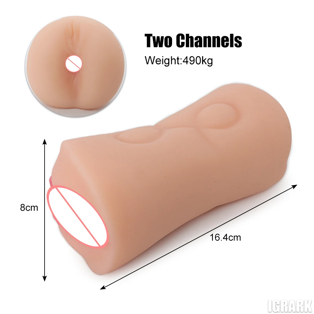 لعبة الجنس الرجال الاستمناء واقعية ثلاثية الأبعاد نوع الفم مع الأسنان المهبل الشرج 2 ثقوب الاصطناعي كس دمية مثير الكبار رجل الاستمناء