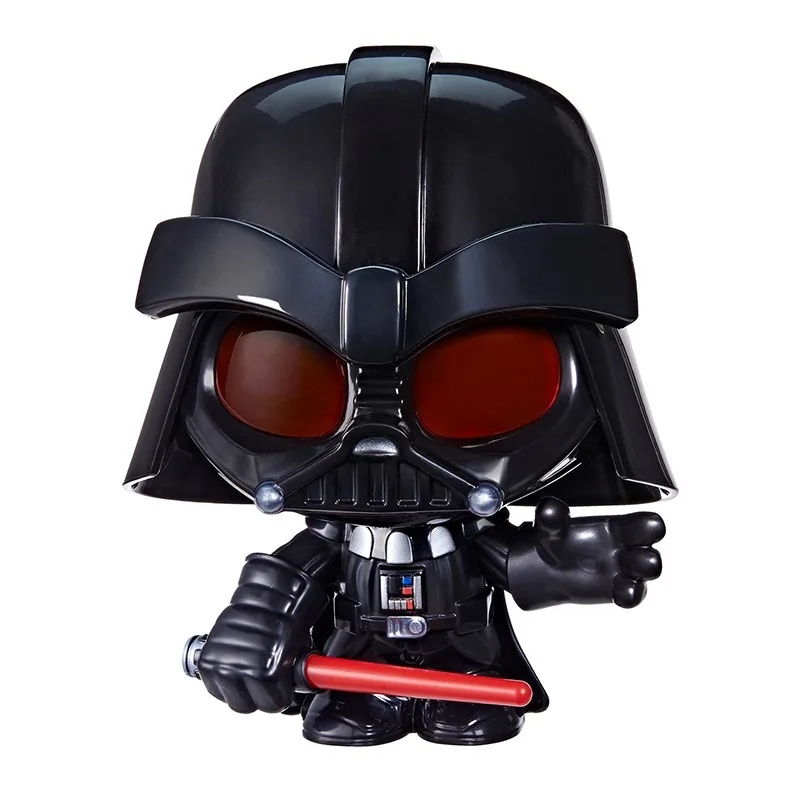 Hasbro Original Star Wars ForceNTelling Darth Vader Q Edition Action Figure Toys for Boys Girls Gift Collectible Model Ornaments