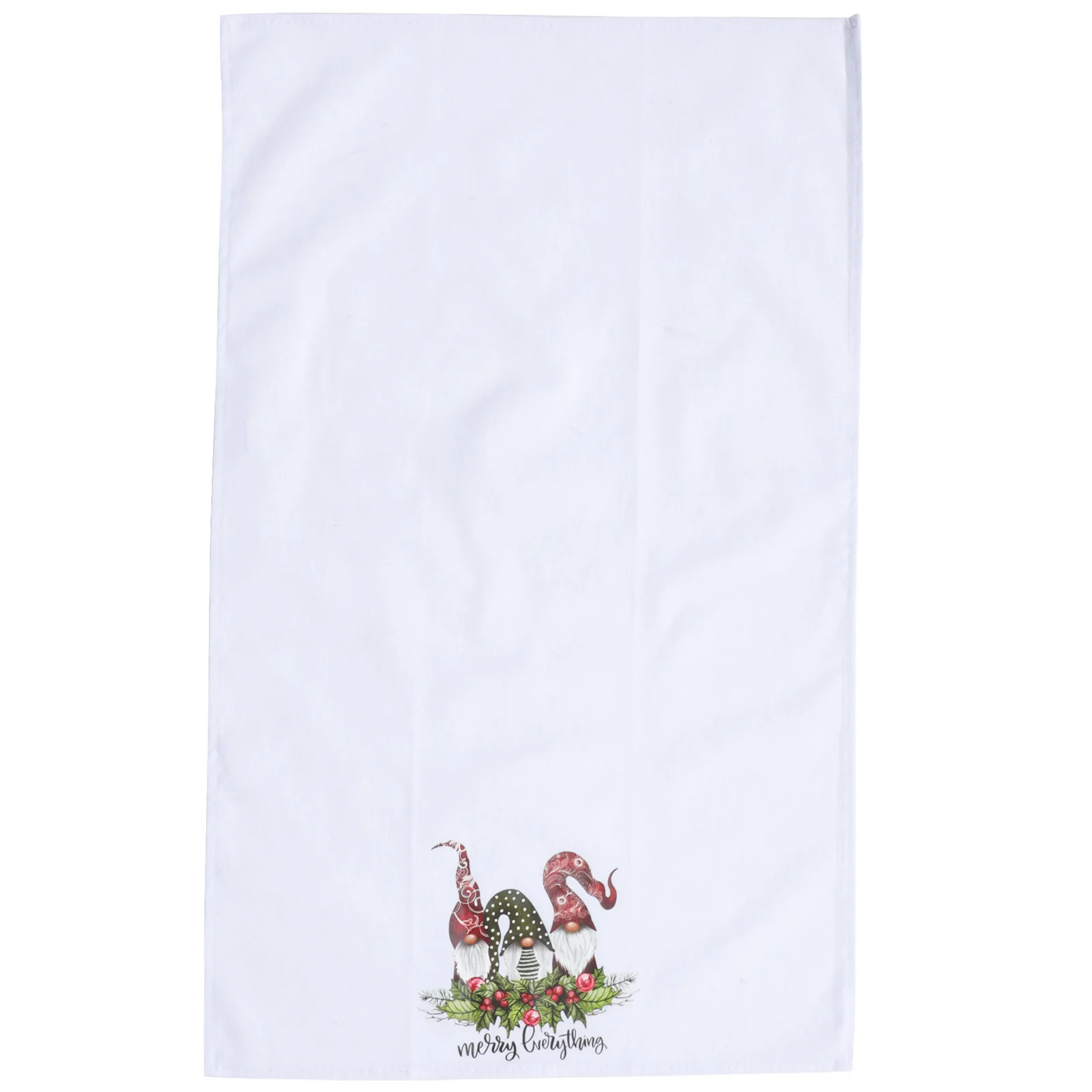 

Christmas Bathroom Hand Towel Soft Fabric Hanging Kitchen Cleaning Water Absorbent Dish Cloth Xmas Supplies