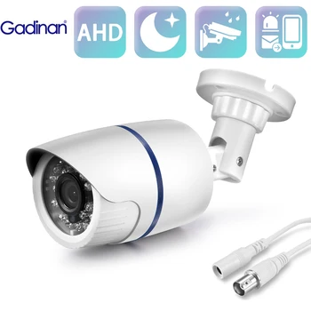 Gadinan กล้องวงจรปิด AHD ความละเอียดสูง720P 1080P 5MP CCTV ตรวจการณ์รักษาความปลอดภัยในบ้านกลางแจ้งกันน้ำ IR มองกลางคืน
