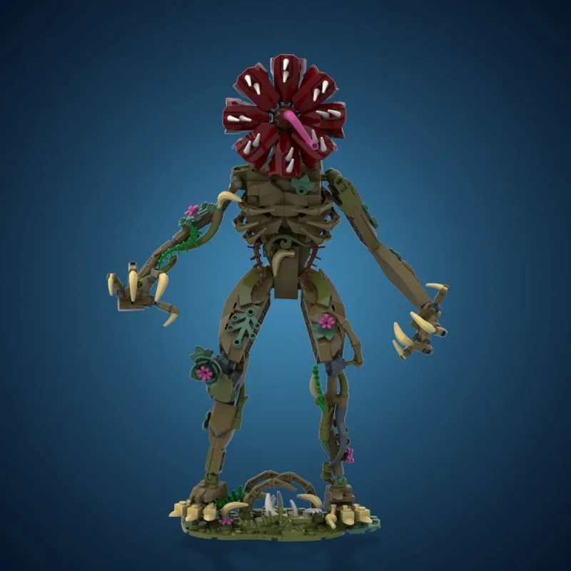 MOC Strangered Things Demogorgon Monster miniatura de bloques de construcción figura ladrillos Kit DIY juguetes para niños regalos de navidad