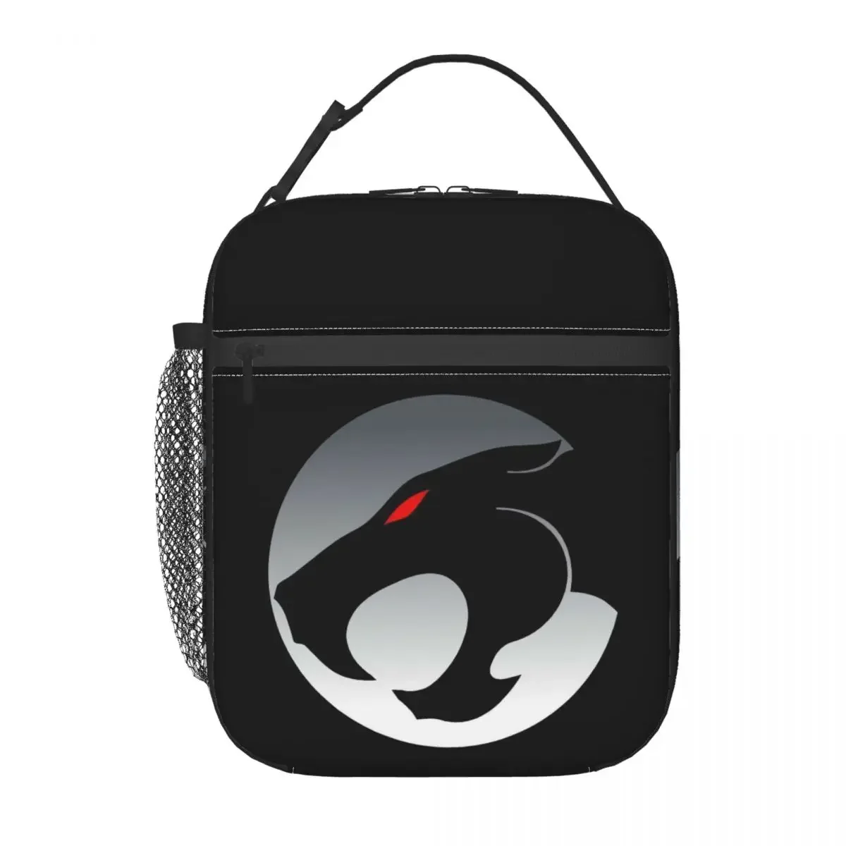 Cartoon Anime Thundercats Logo Insulated Lunch Tote Bag for Women Portable Thermal Cooler Food Lunch Box Outdoor Camping Travel