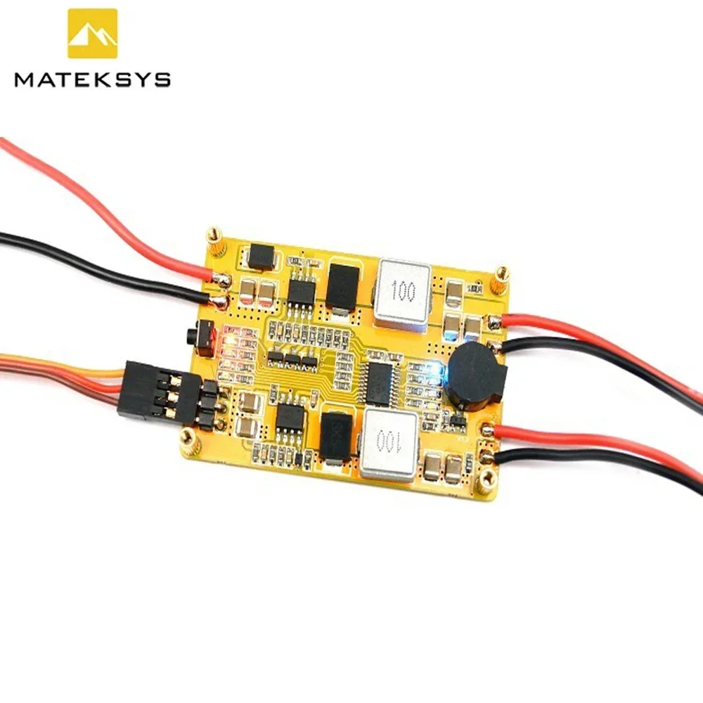 Matek System UBEC DUO 4A/5~12V & 4A/5V für RC Quadcopter RC Flugzeug RC Multicopter UBEC Power Modell