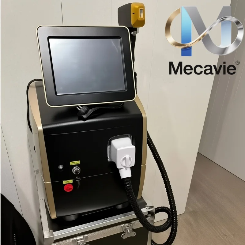 

2025 Ice Titanium Diode lased Hair Removal Machine 755 808 940 1064 4 Wavelength High Power Ice Cooling Permanent Painless