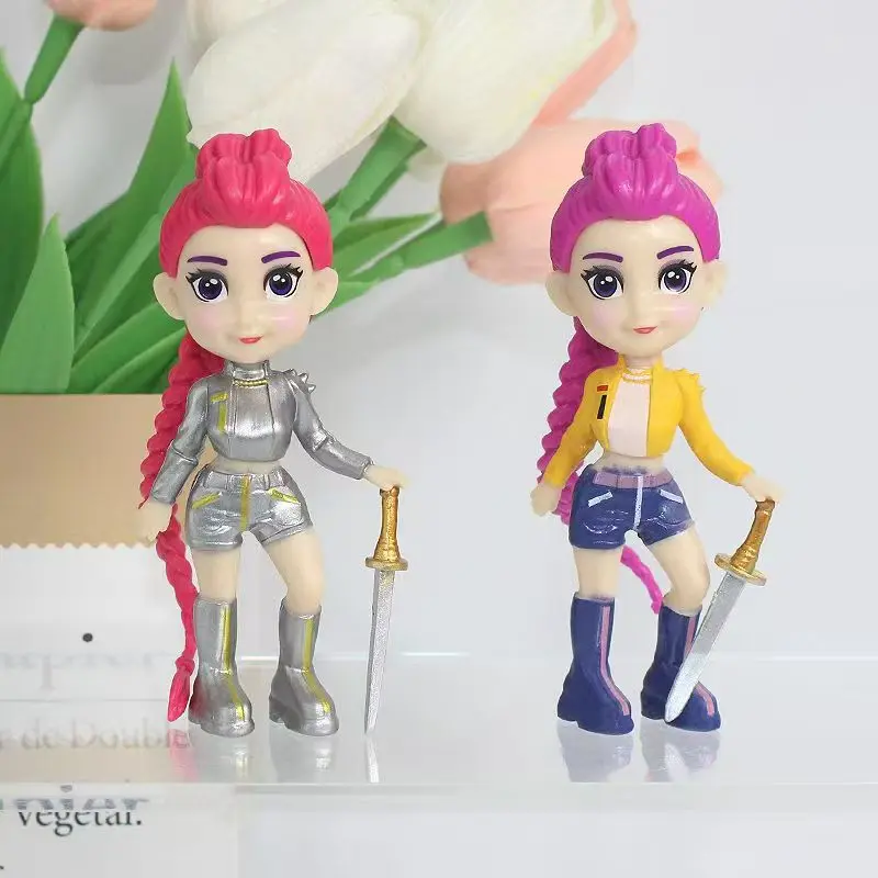 โมเดลไวนิล PVC แฮนด์เมด กล่องสุ่ม ลูมิร่า โซอี ของสะสมเซอร์ไพรส์ คอลเลคชั่น K-POP Monster Hunt ปี 2026