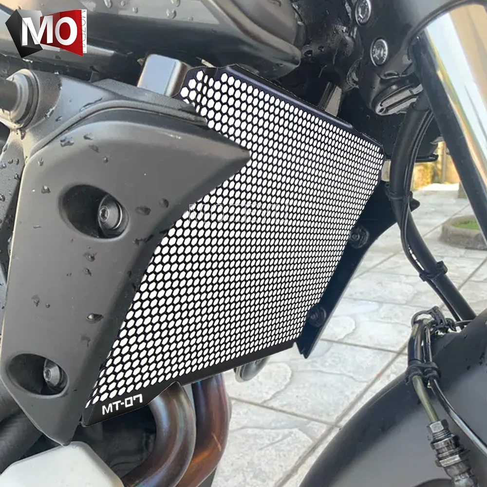 

FOR YAMAHA MT07 MT 07 MT-07 FZ-07 2013-2017 Motorcycle Radiator Guard Protection Grille Grill Cover XSR700 / XTribute 2016-2024