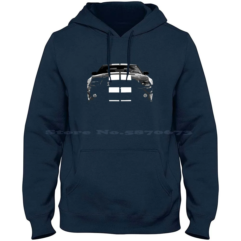 Gt500 100% Cotton Hoodie Shelby S197 S550 Muscle Car Car Gt500