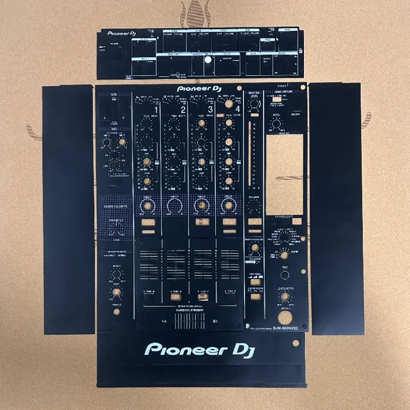 Pioneer DJM-900NXS/SRT Mixer Protector Skin - Custom White Anti-Scratch Vinyl Film (3rd-Gen/Full-Coverage/In Stock)