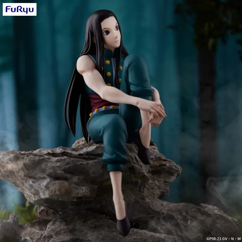 FuRyu HUNTER×HUNTER Illumi Zoldyck Anime Surroundings Action Toy Figures Christmas Gifts Kawaii