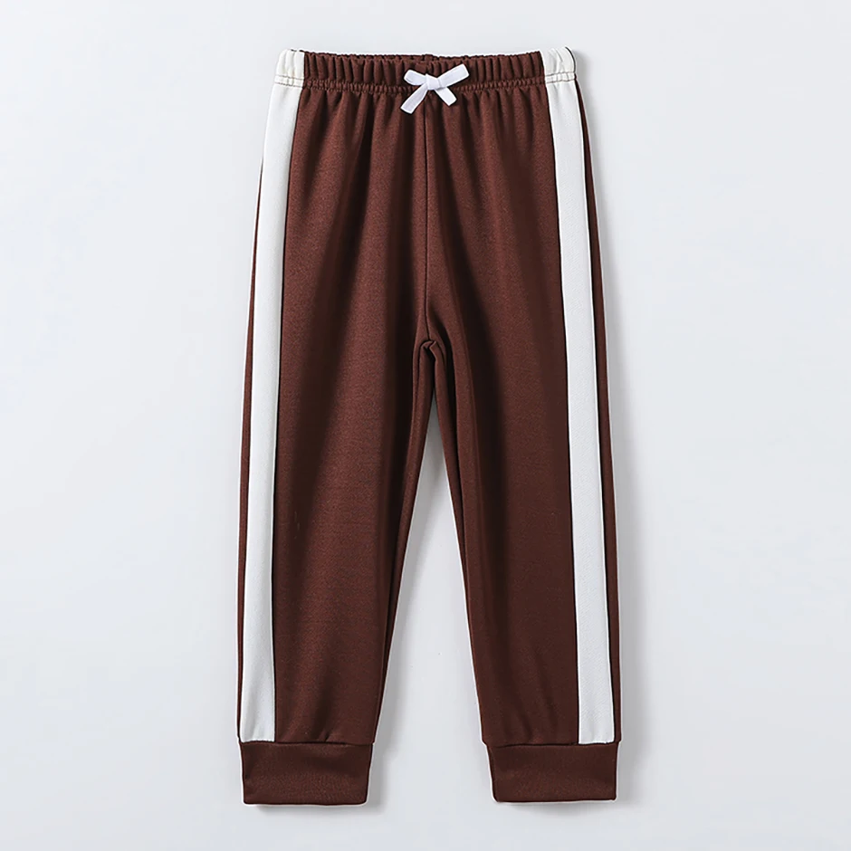 1/3 Stück Sommer und Herbst Kinder neue Looped Jogginghose Jungen Casual Sport Color Blocked Hosen Mädchen hübsche Harun Hosen – Detail 13