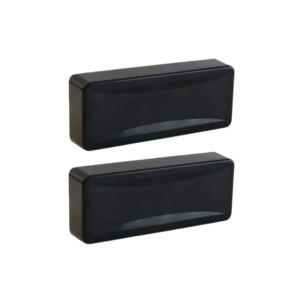 2Pcs 고급 자기 화이트 보드 지우개 두꺼운 플란넬 쉽게 청소되지 않음 보드 학교 문구 용품에 대한 강력한 흡착력