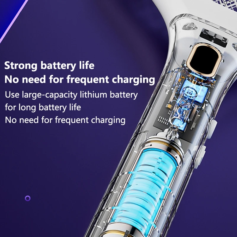 Xiaomi قاتل الماموس الكهربائي 3in1 التلقائي البعوض فخ 3000 فولت نوع-C شحن المنزلية صدمة كهربائية البعوض صاعق جديد