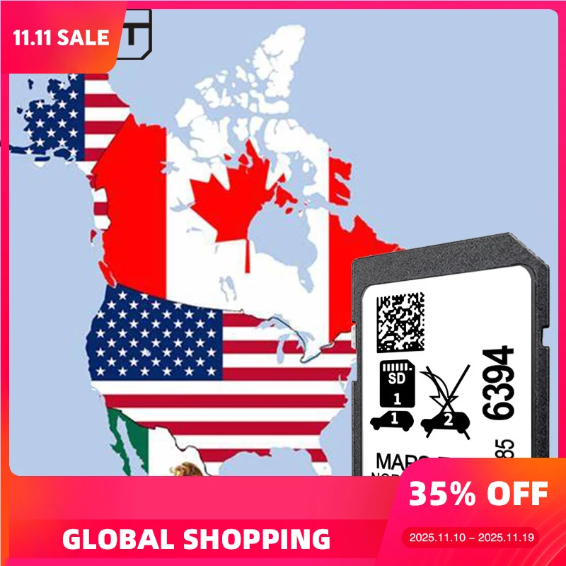 

32GB Memory Card GPS 2024 Navigation Maps for Buick Cadillac Chevrolet GMC System Traffic Updates