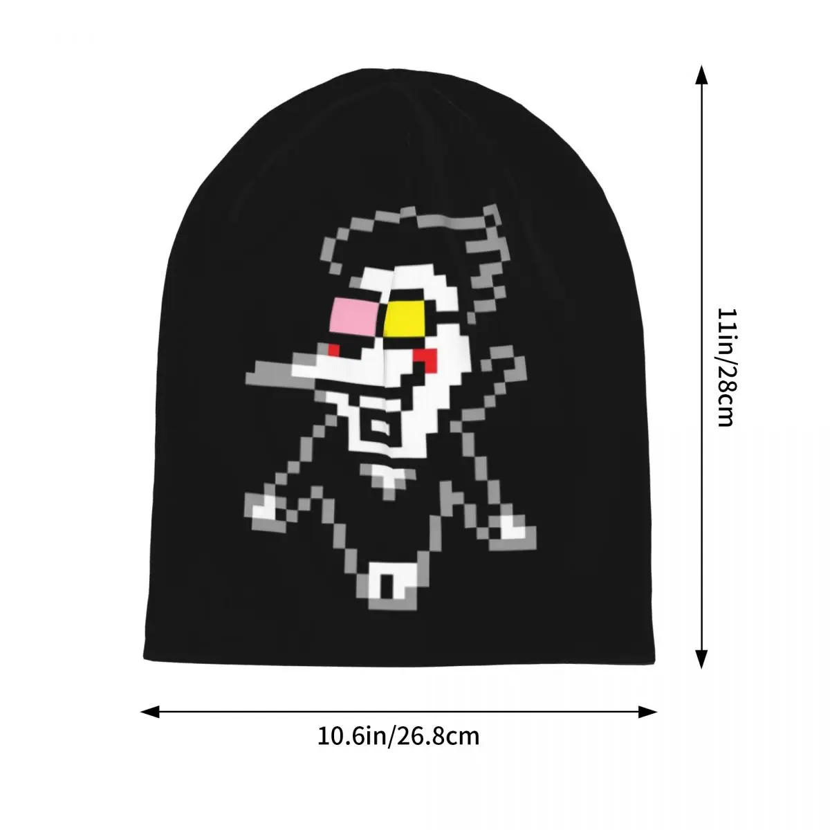 Deltarune الفصل 2 Spamto Skullies قبعة حريمي دافئة الخريف الشتاء في الهواء الطلق قبعة محبوك بونيه قبعات للرجال النساء الكبار