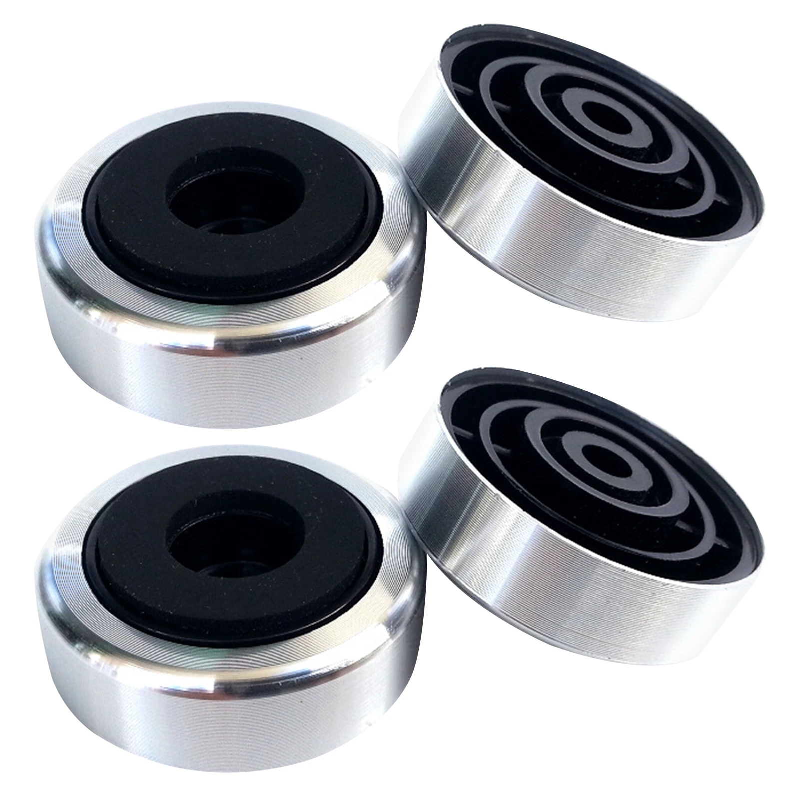 4 قطعة عزل امتصاص الصدمات عدم الانزلاق الصوت المنزل 30x11 مللي متر HIFI لاعب التخميد مكبر للصوت الدوار خزانة رئيس قدم وسادة