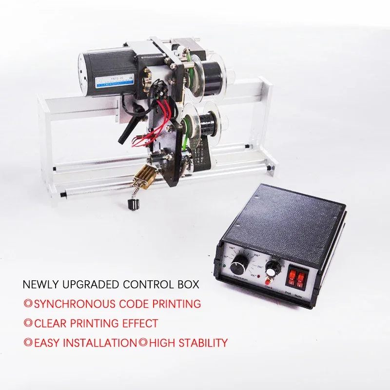 

HP-241G ribbon date coding machine color ribbon hot stamping machine packaging with hot ribbon printer electric coder