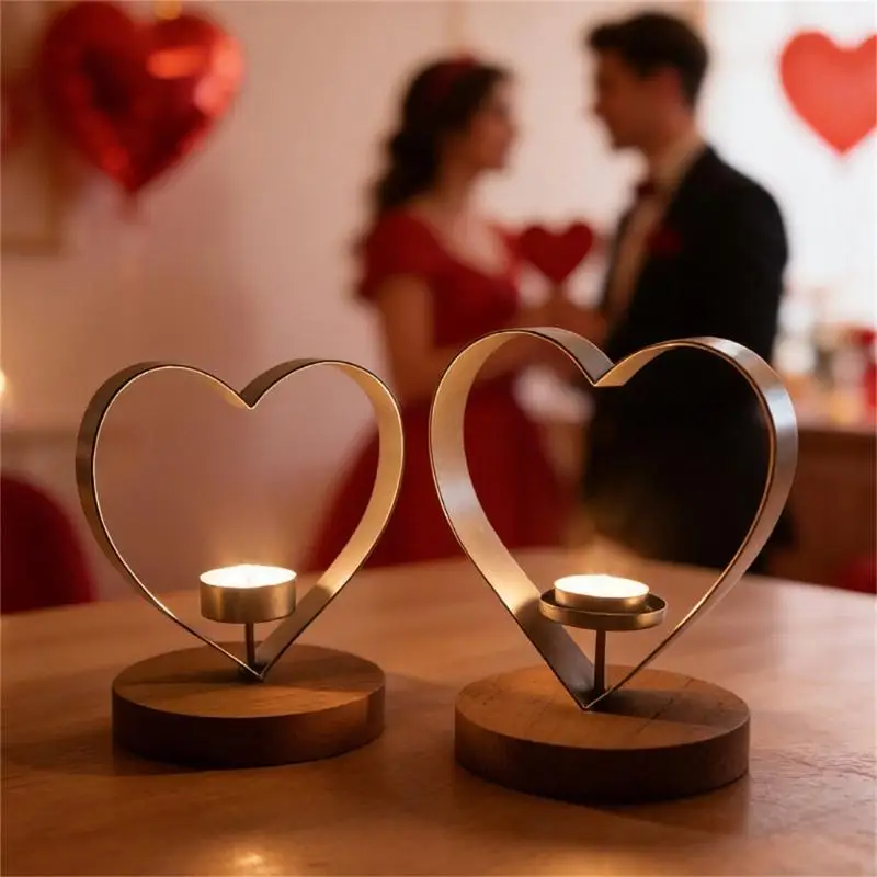 Candletick Holders Decorative Tealight Holders Heart Holders Gift 55KF