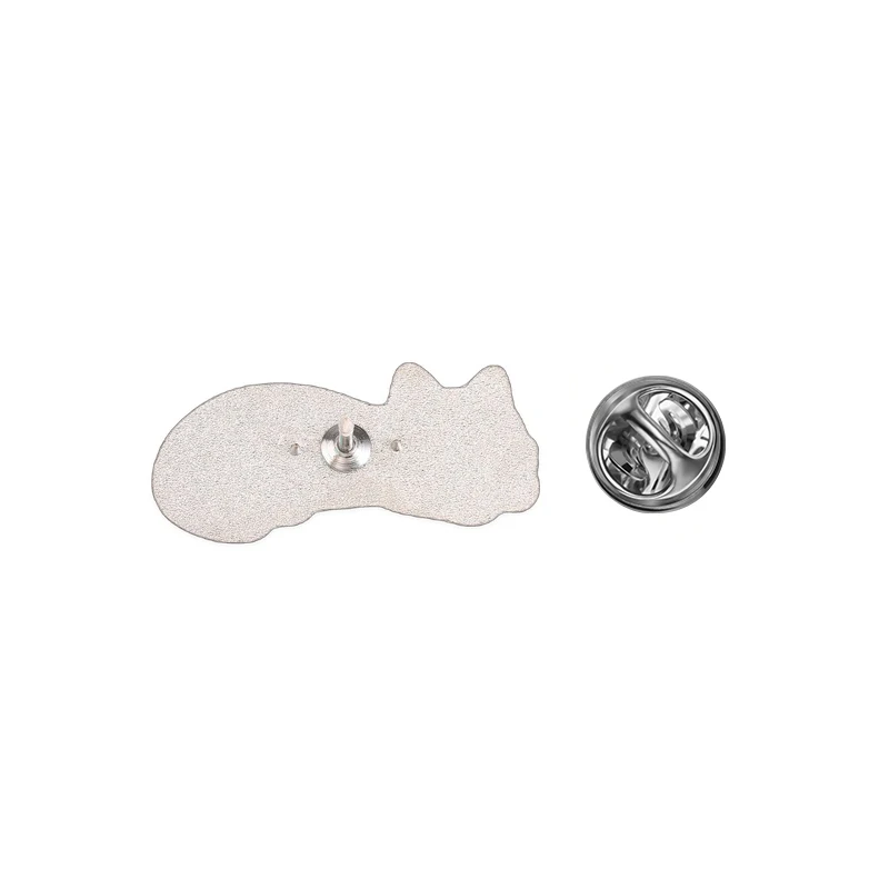 Hexenartige Sternenhimmel-Schwarzkatzen-Emaille-Pins, Halbmond-Stern-Kätzchen-Brosche, Gotische Mystische Abzeichen, Punk-Tierschmuck, Geschenk für Freunde – Detail 4